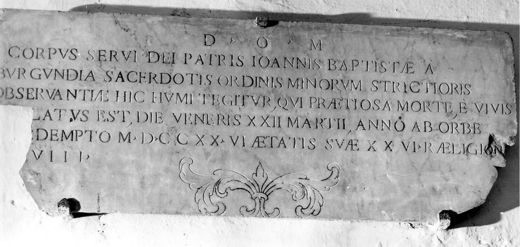 lapide - ambito romano, ambito romano (sec. XVIII)