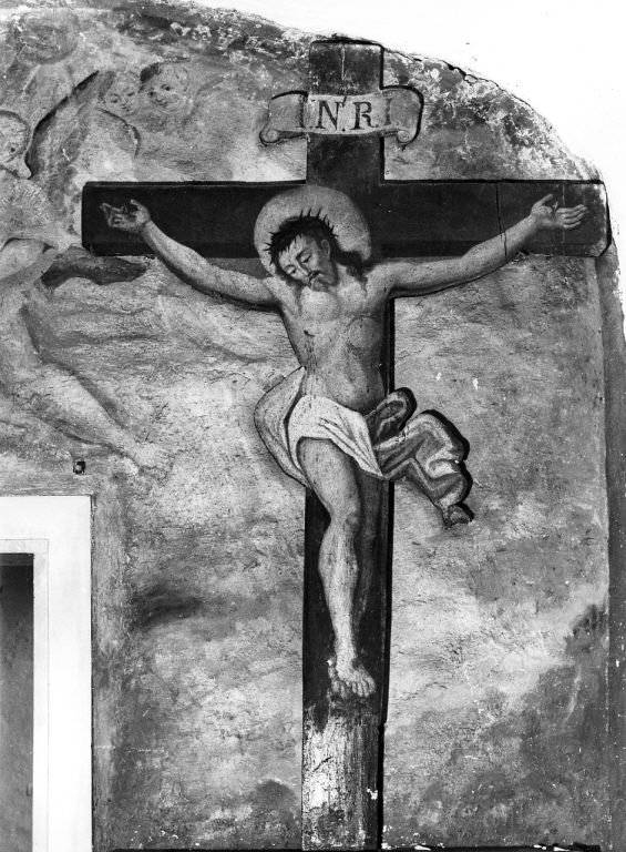 Cristo crocifisso (scultura) - ambito romano (sec. XVIII)