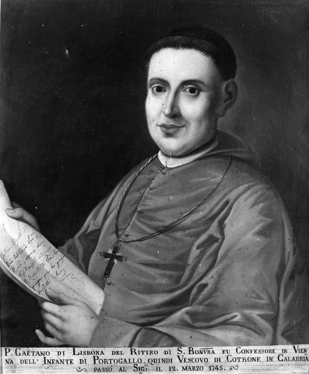 Padre Gaetano di Lisbona (dipinto) - ambito romano (sec. XIX)