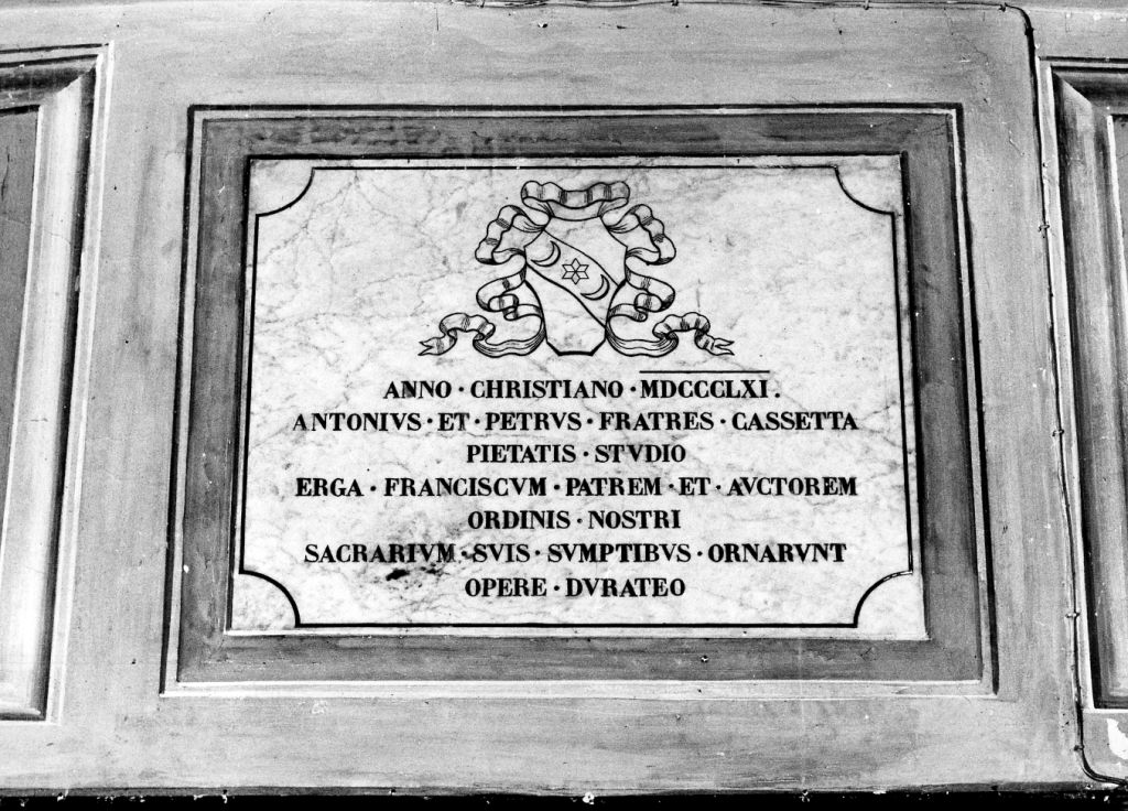 lapide - ambito romano (sec. XIX)