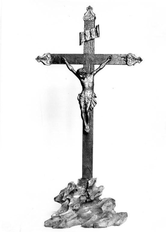 crocifisso - ambito romano (sec. XVIII)