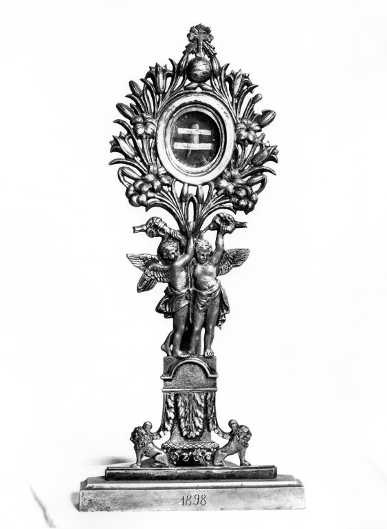 reliquiario - ambito romano (sec. XIX)