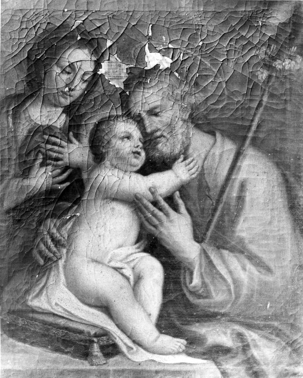 Sacra Famiglia (dipinto) - ambito romano (sec. XVIII)