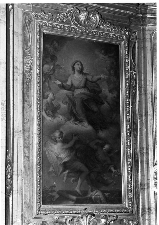 assunzione della Madonna (dipinto) di Espinosa De La Torre Miguel (metà sec. XVIII)