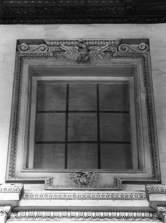 mostra di finestra, serie di Ponzio Flaminio (sec. XVII)