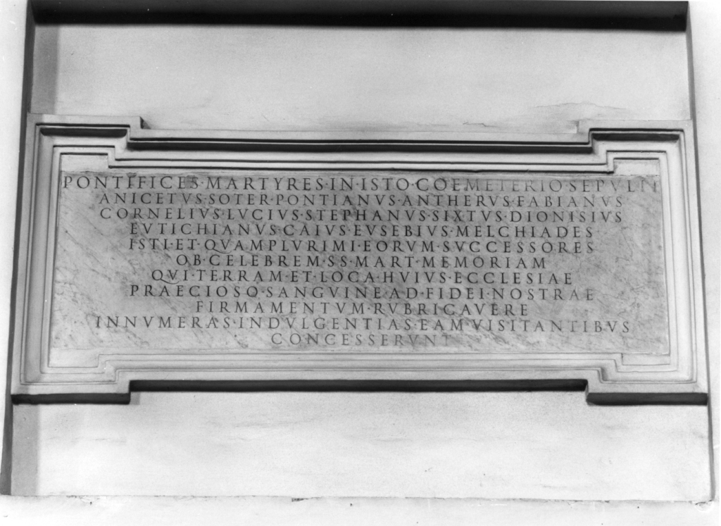 lapide - ambito romano (sec. XIX)