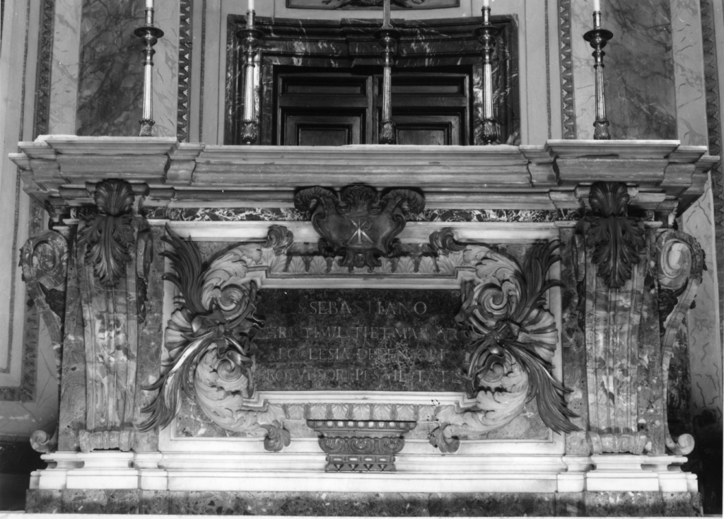 altare di Ferri Ciro, Spagna Carlo (sec. XVII)