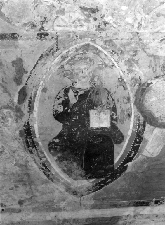 Cristo benedicente (dipinto) - ambito romano (sec. XIII)