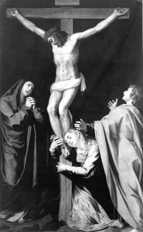 crocifissione (dipinto) di Pulzone Scipione (sec. XVI)