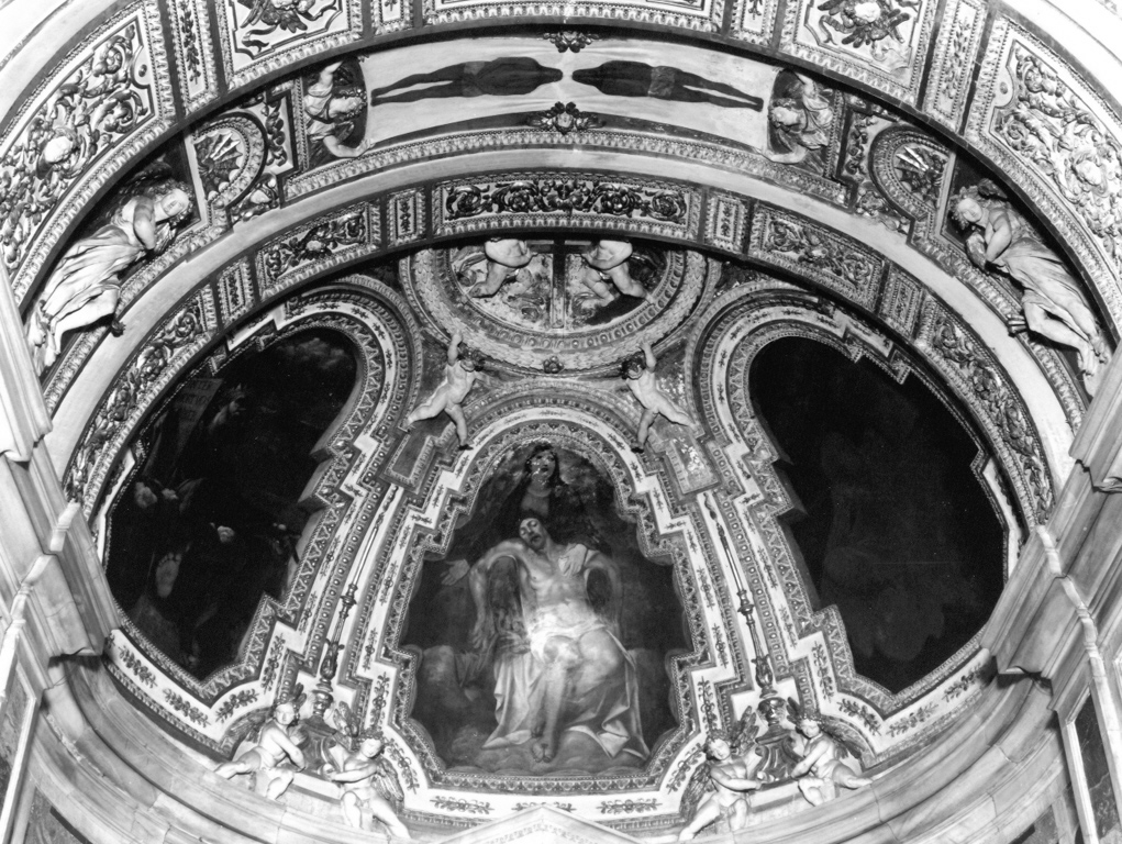 Pietà (dipinto) di Caroselli Angelo (sec. XVII)