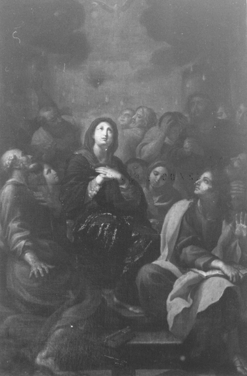 Pentecoste (dipinto) di Morandi Giovanni Maria (sec. XVII)