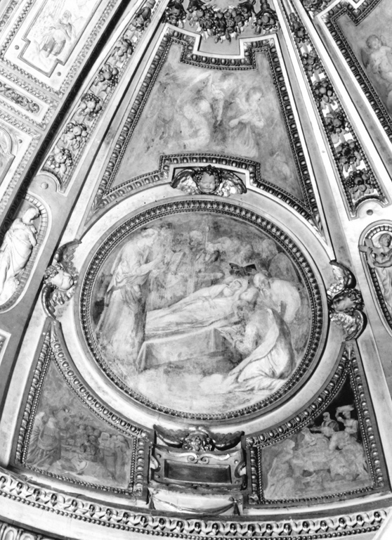 transito della Madonna (dipinto) di Lomi Aurelio (sec. XVI)