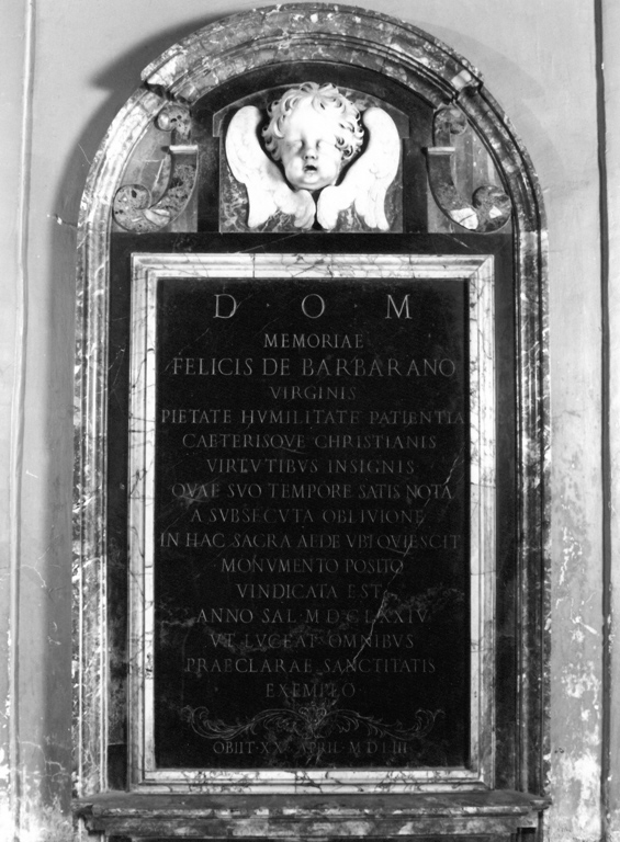 monumento funebre di Perini Lorenzo (sec. XVII)