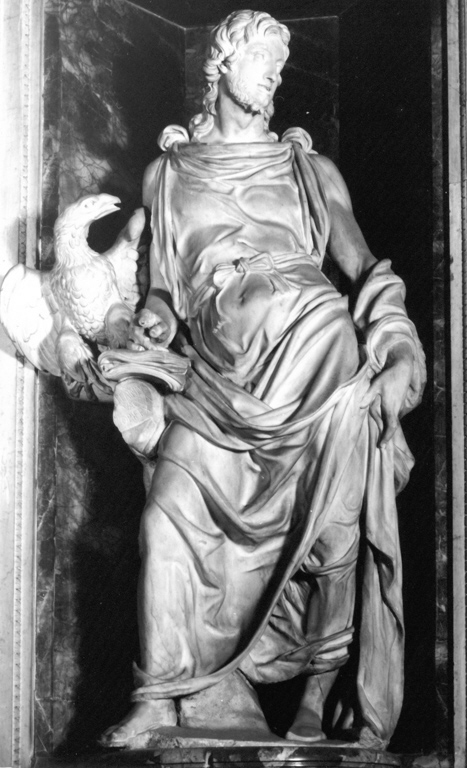 San Giovanni Evangelista (scultura) di Vacca Flaminio (sec. XVI)
