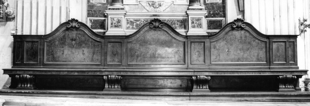 sedile - ambito romano (sec. XVII)