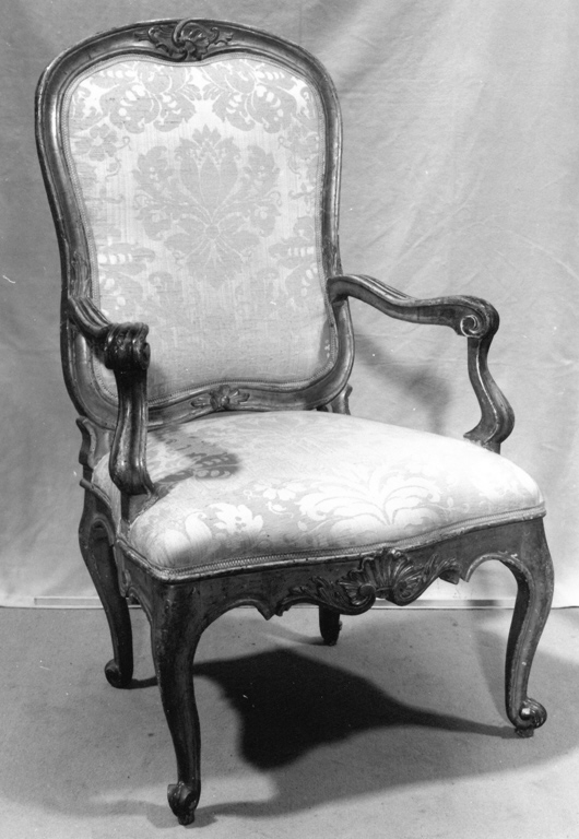 poltrona - ambito romano (sec. XVIII)