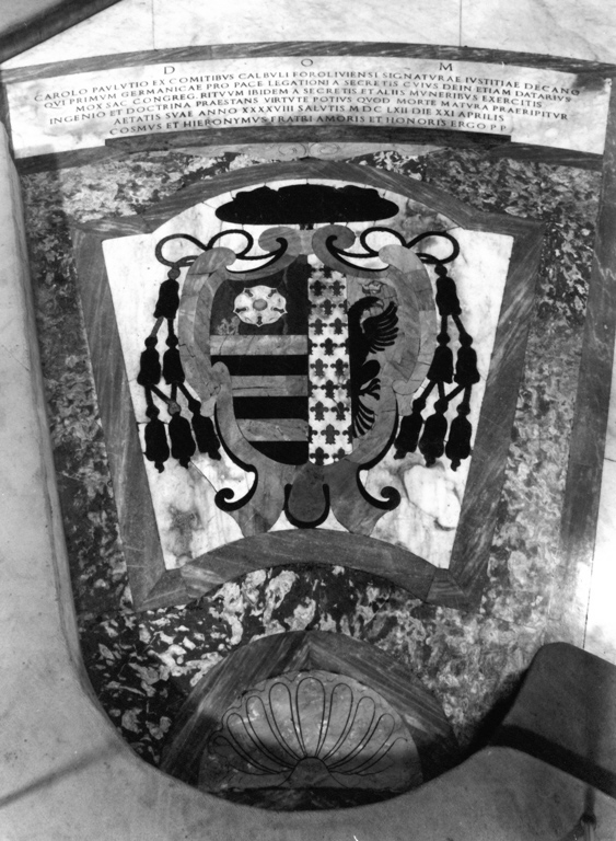 lapide - ambito romano (sec. XVII)