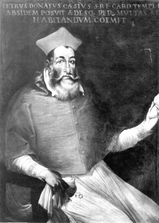 ritratto di ecclesiastico (dipinto) di Fenzoni Ferraù detto Ferraù da Faenza (fine/inizio secc. XVI/ XVII)