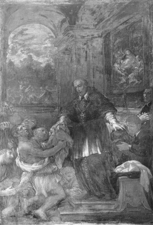 Santo (dipinto) di Baldi Lazzaro (sec. XVII)