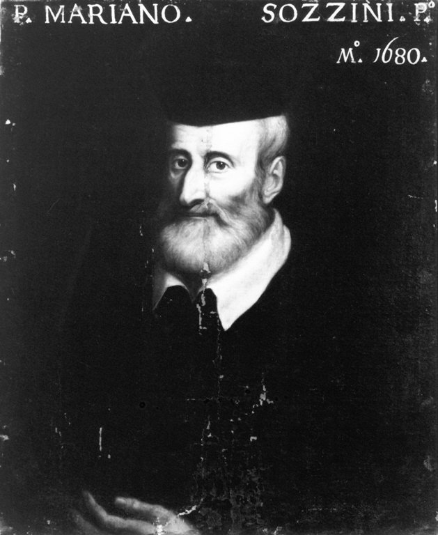 ritratto di ecclesiastico (dipinto) - ambito romano (sec. XVII)