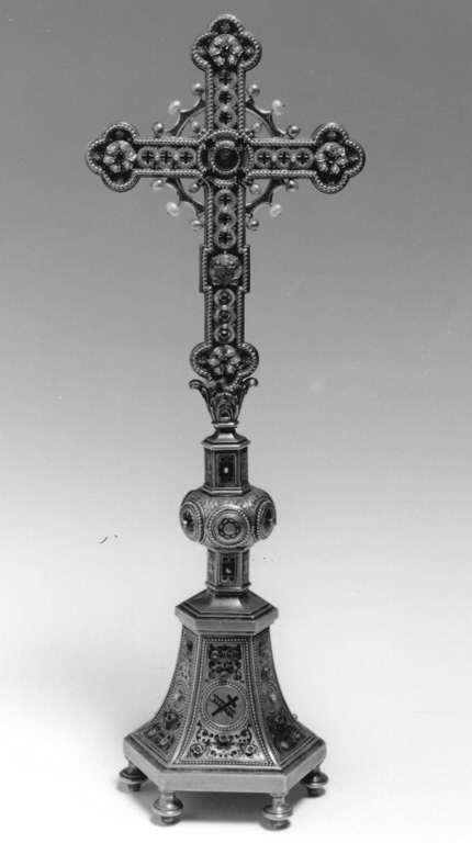 croce da tavolo - ambito romano (sec. XIX)