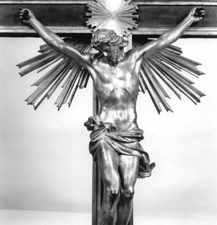 croce processionale - ambito romano (fine/inizio secc. XVII/ XVIII)