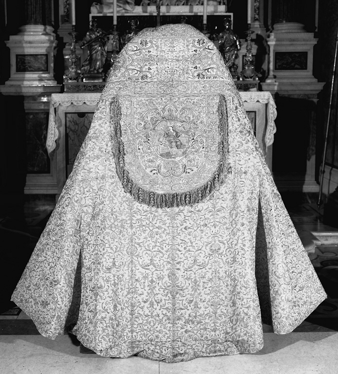 piviale - ambito romano (sec. XVIII)