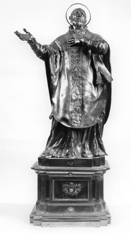San Filippo Neri (scultura) - ambito romano (sec. XVII)