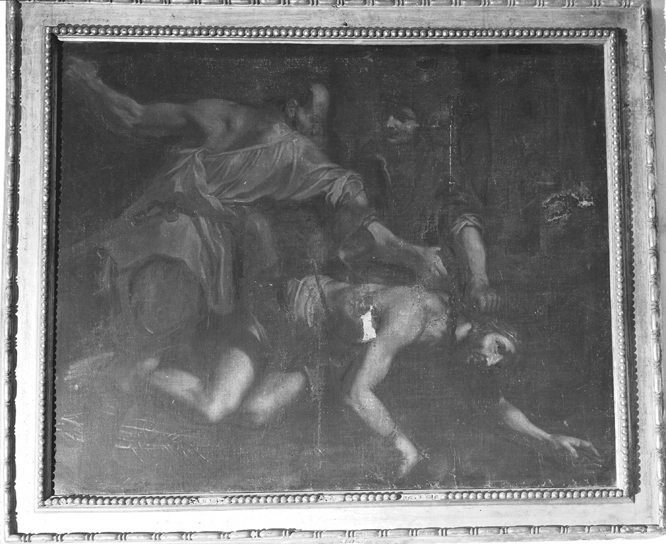 flagellazione di Cristo (dipinto) di Vanni Raffaello (sec. XVII)