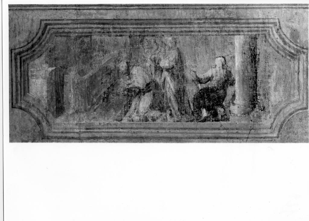 Sant'Ignazio di Loyola tra gli appestati (dipinto) di Pozzo Andrea (sec. XVII)