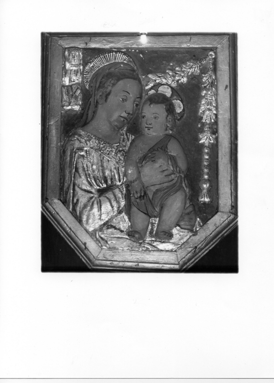Madonna con Bambino (scultura) - manifattura Italia centro-meridionale (inizio sec. XIX)