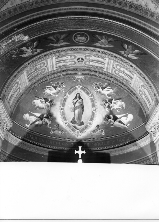 Immacolata Concezione (dipinto) di Bartolucci Luigi (fine/inizio secc. XIX/ XX)