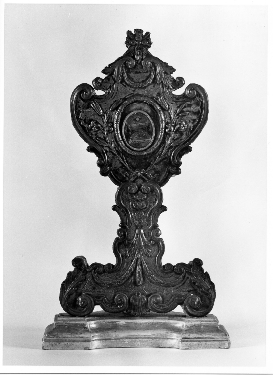 reliquiario - a ostensorio - ambito romano (seconda metà sec. XVIII)