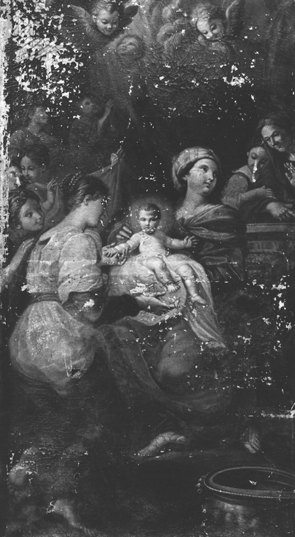 nascita di Maria Vergine (dipinto) di Calandrucci Giovanni (sec. XVIII)