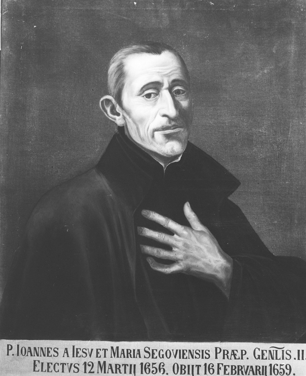 ritratto di Padre Giovanni di Gesù e Maria (dipinto) di Serra Auqui Giacomo (sec. XIX)