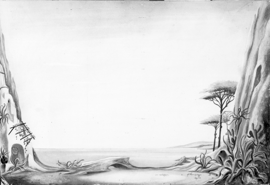 veduta della spiaggia del Golfo di Napoli (dipinto) di Pompei Mario (sec. XX)