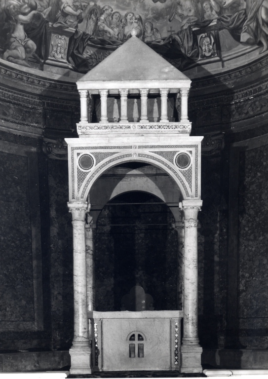 ciborio - bottega cosmatesca (sec. XIII)