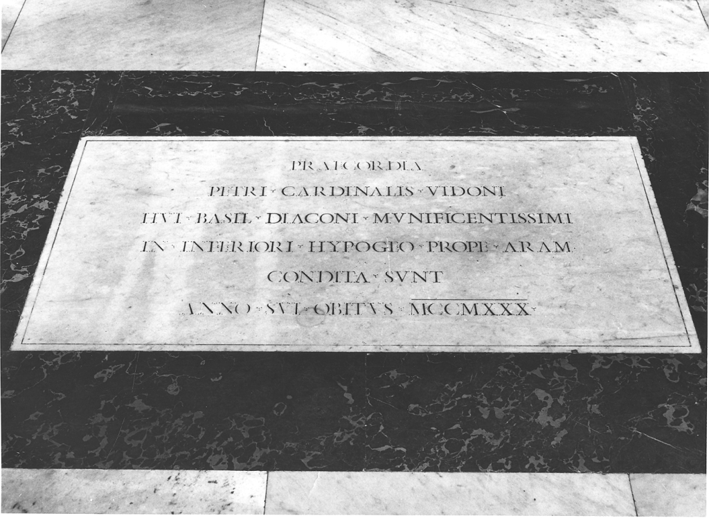 lapide - bottega romana (sec. XIX)