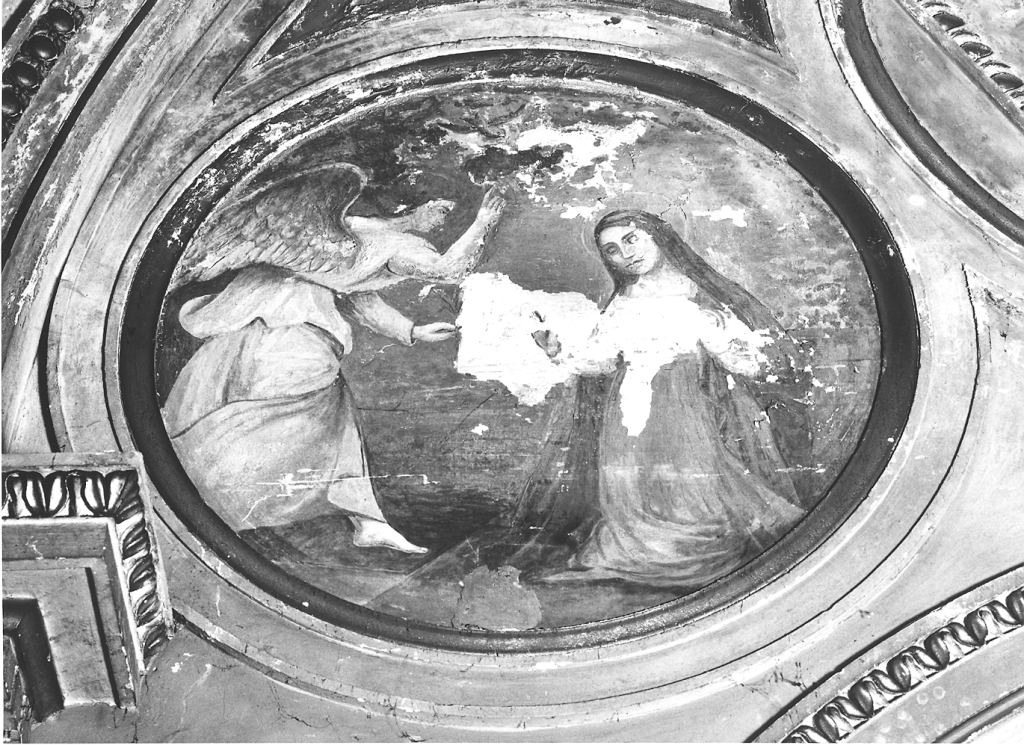 Annunciazione (dipinto) di Martinori Luigi - ambito romano (sec. XIX)