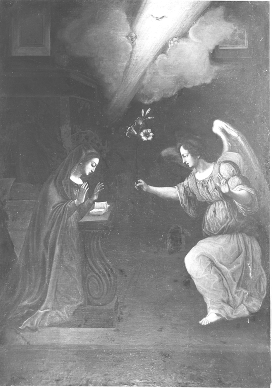 Annunciazione (dipinto) - ambito tosco-romano (fine sec. XVI)