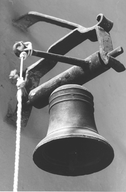 campanella di sacrestia - produzione romana (secc. XVIII/ XIX)