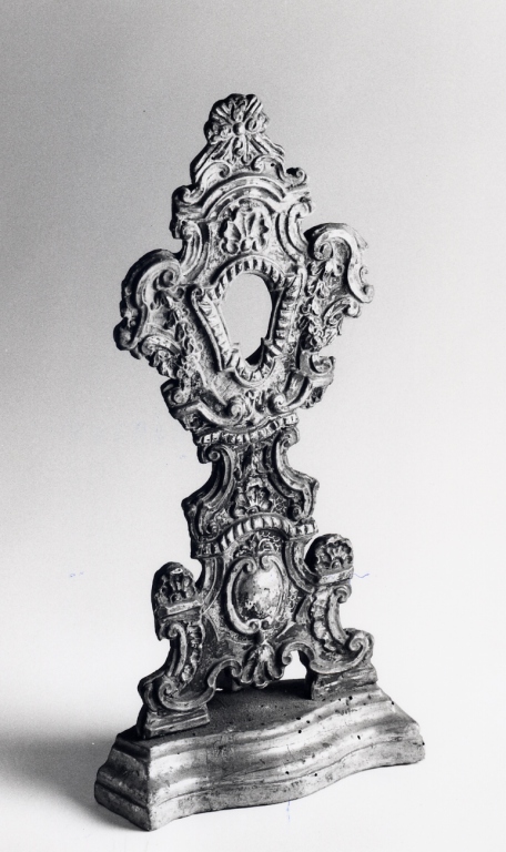 reliquiario-ostensorio, coppia - bottega Italia centrale (sec. XVIII)