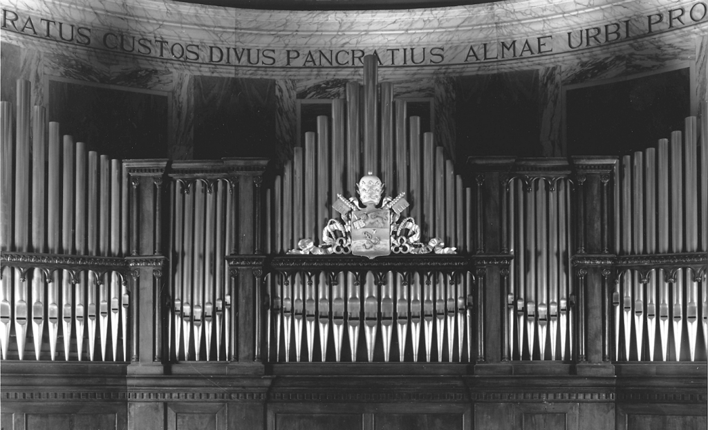 cassa d'organo - bottega romana (sec. XX)