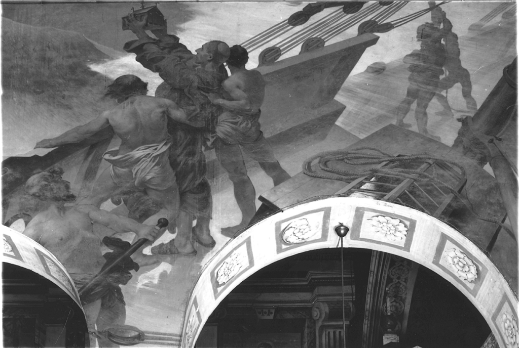 miracolo di San Pancrazio (dipinto) di Lehoux Pierre Adrien Pascal (sec. XIX)