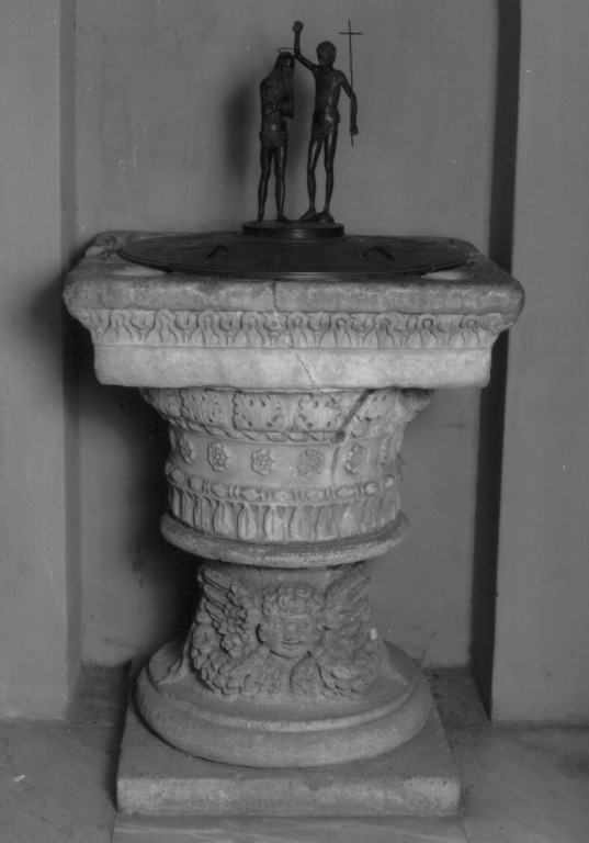 fonte battesimale di Biggi Antonio - ambito romano (metà sec. III, sec. XX)