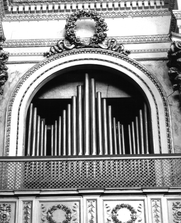 cassa d'organo - ambito romano (terzo quarto sec. XIX)