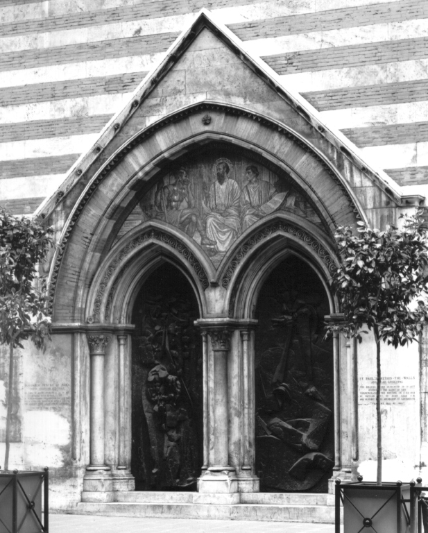 mostra di portale di Street George Edmund (sec. XIX)