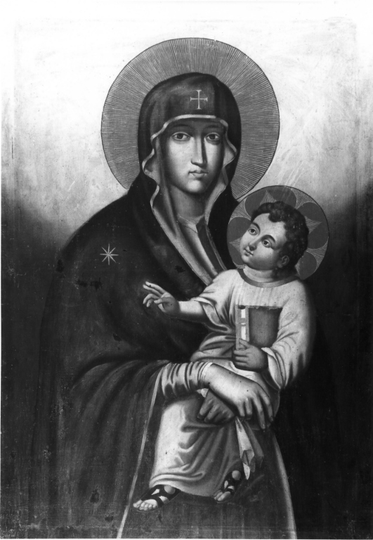 Madonna con Bambino (dipinto) - ambito romano (prima metà sec. XX)