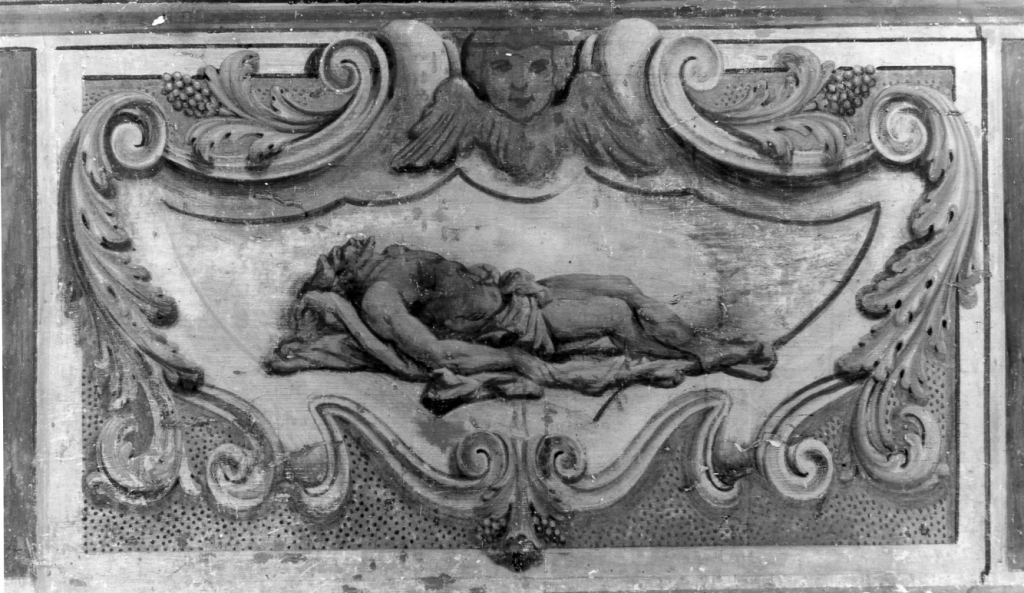 Cristo morto (dipinto) di Frigiotti Filippo (sec. XVIII)
