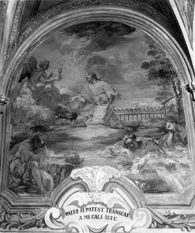 orazione di Cristo nell'orto di Getsemani (dipinto) di Frigiotti Filippo (sec. XVIII)
